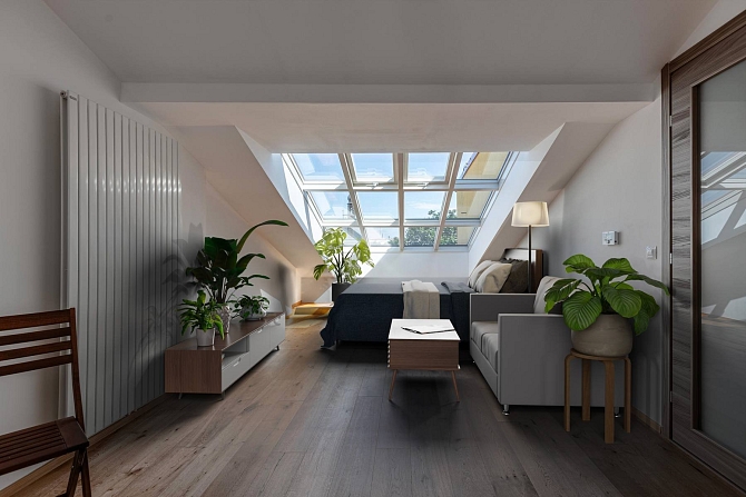 Prodej bytu 1+kk 46 m², Svatoslavova, Praha-Nusle